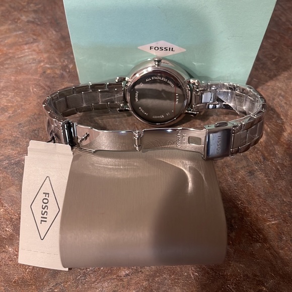 Women's Stainless Steel Fossil Watch -36mm - Picture 6 of 8
